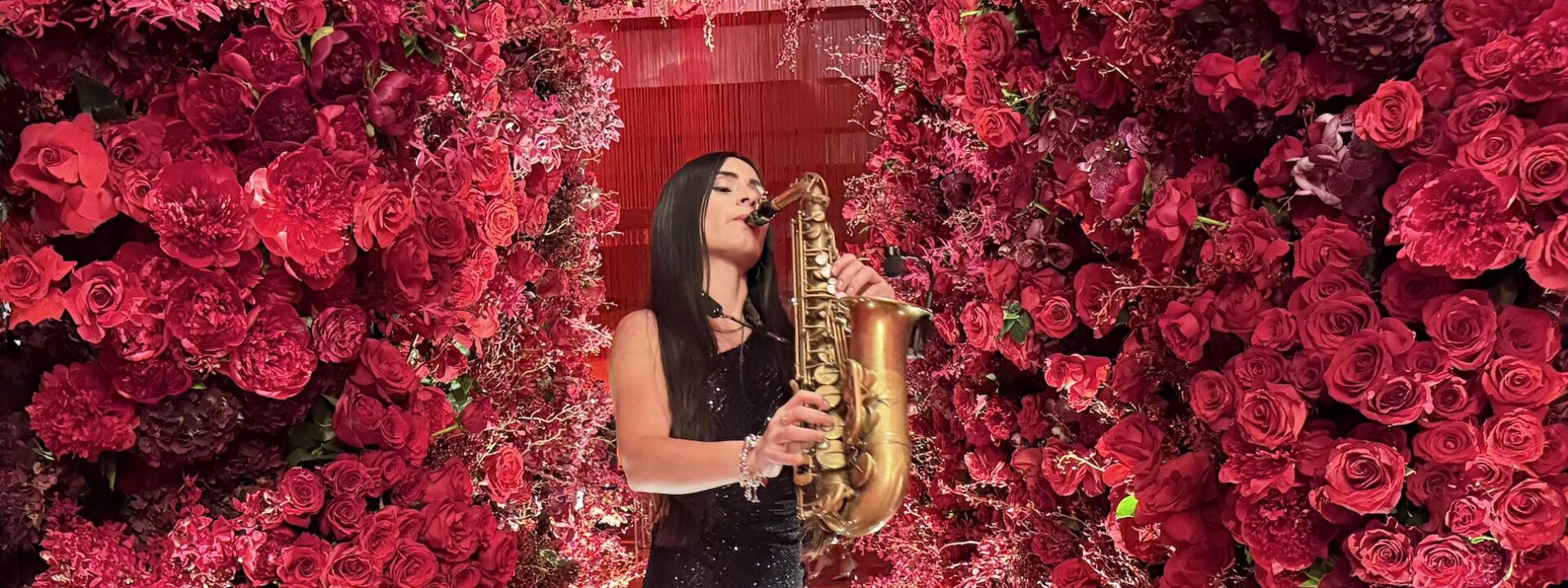 Female saxophone player for destination weddings and events in Miami, Palm Beach, Houston, Texas, Aspen | Kiral Artists musicians