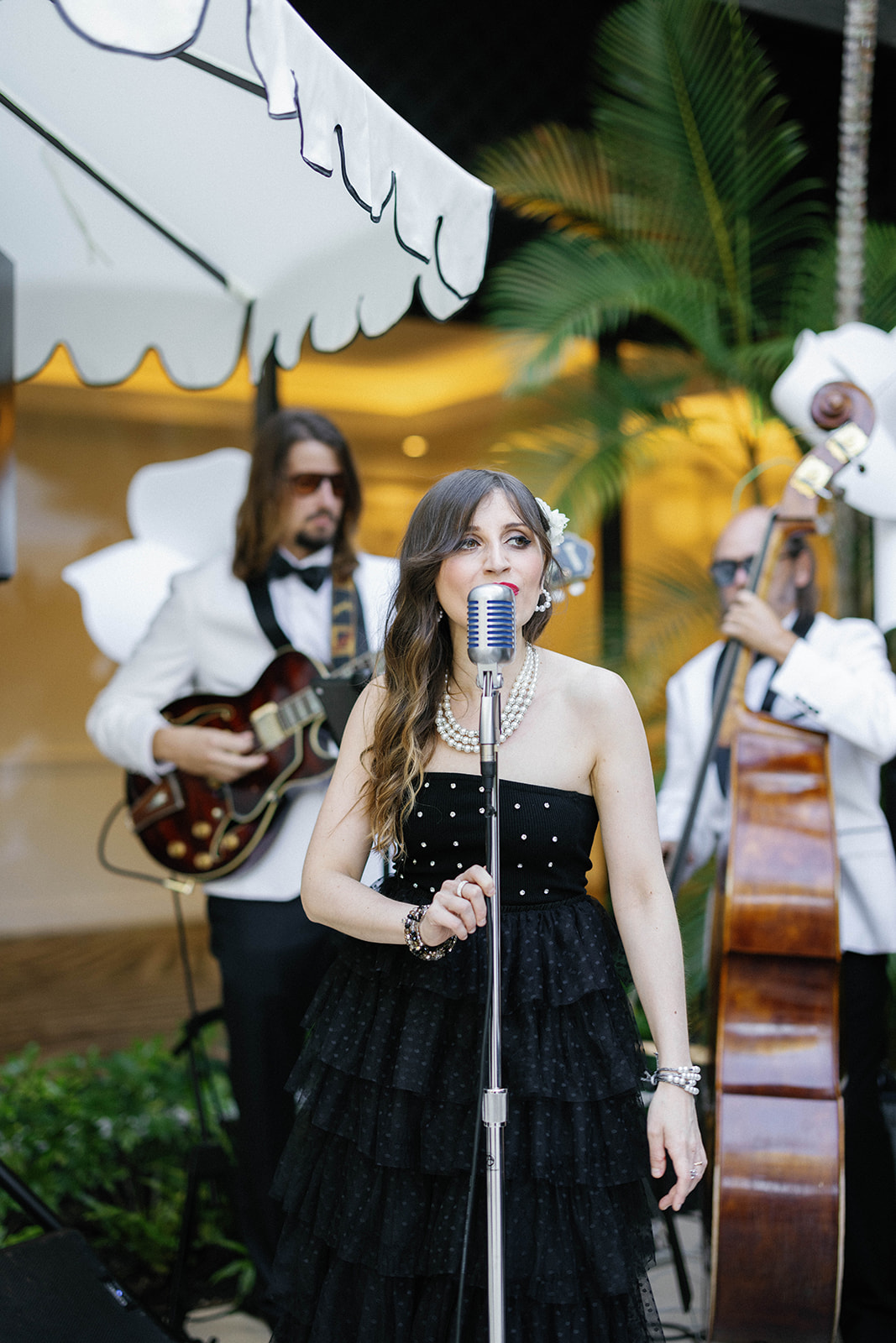 Jazz Band with Italian female vocalist Chiara | Garden Party in the Hamptons and Palm Beach | Kiral Artists